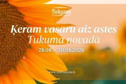 Ķeram vasaru aiz astes Tukuma novadā